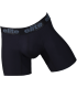 707 Boxer Medio-Largo Microfibra Negro