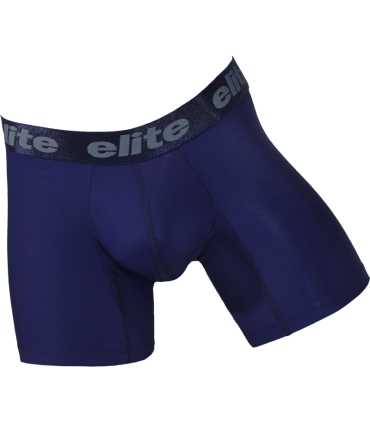 707 Boxer Medio-Largo Microfibra Azul Oscuro