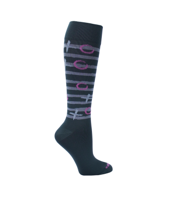 496F-1 Medias Deportivas Caña Larga Con Compresión | Talla: 9-11