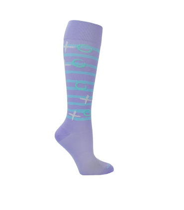 496F-1 Medias Deportivas Caña Larga Con Compresión | Talla: 9-11