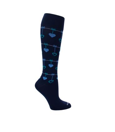 496F-2 Medias Deportivas Caña Larga Con Compresión | Talla: 9-11