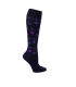 496F-2 Medias Deportivas Caña Larga Con Compresión | Talla: 9-11