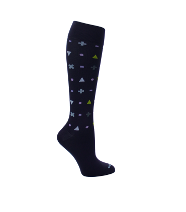 496F-3 Medias Deportivas Caña Larga Con Compresión | Talla: 9-11