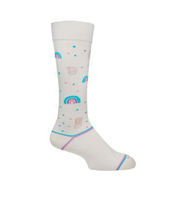 496F-4 Medias Deportivas Caña Larga Con Compresión | Talla: 9-11