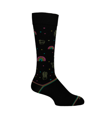 496F-4 Medias Deportivas Caña Larga Con Compresión | Talla: 9-11