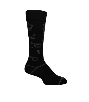 496F-5 Medias Deportivas Caña Larga Con Compresión | Talla: 9-11